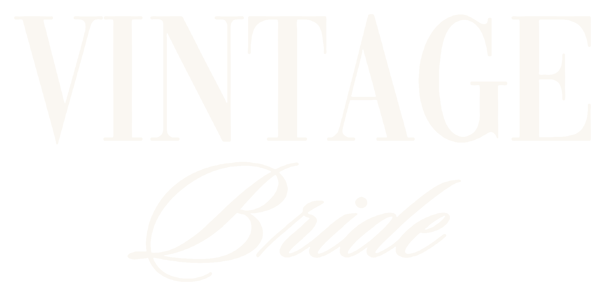 Vintage Bride